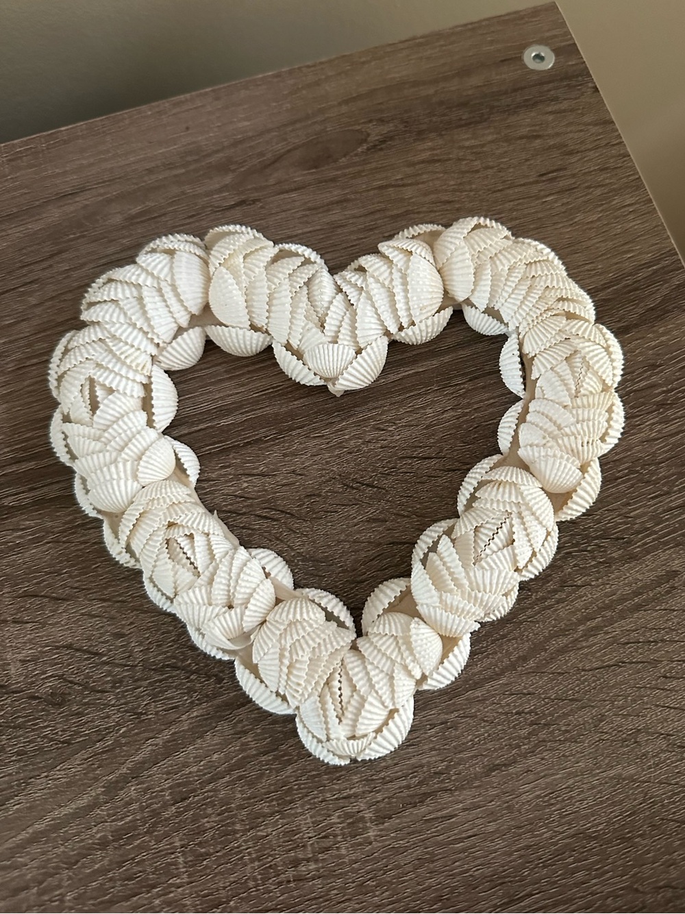 Heart-Shaped Shell Wreath